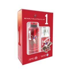 BEVERLY HILLS POLO CLUB Sports Men One Set Eau De Toilette 100 Ml